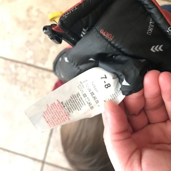 3 pommes boys hooded puffer vest - Picture 5 of 6